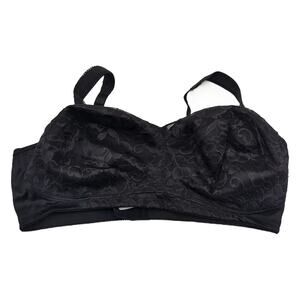 Playtex 46DD 18 Hour Bra 4716 Black